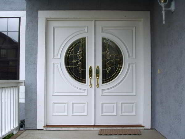  40 model desain pintu  utama rumah  minimalis contoh gambar