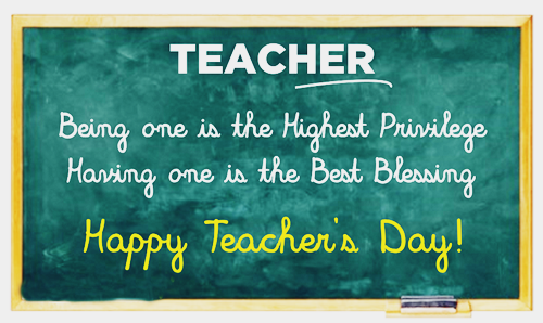 Happy Teacher's Day 2016 Quotes, Wishes, Images, Messages, SMS, Greetings, Card