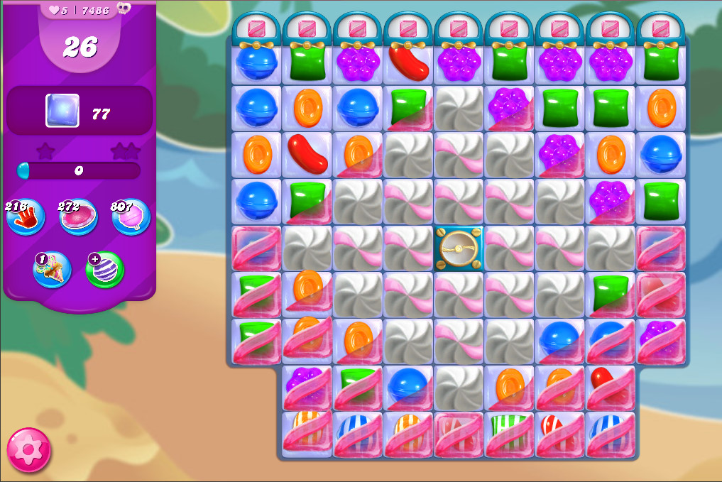 Candy Crush Saga level 7486