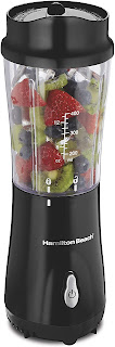26% discount on Hamilton Beach Personal Blender for Shakes and Smoothies with 14oz Travel Cup and Lid, Black (51101AV)|Discount Center