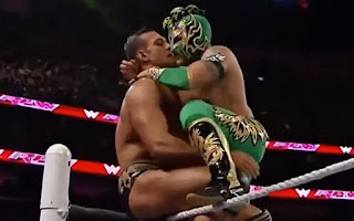 Alberto del Río vs. Kalisto en WWE RAW