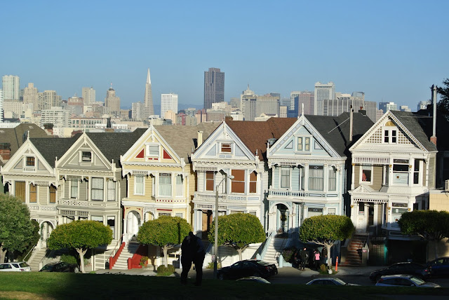 san francisco alamo square painted ladies