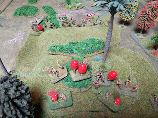 The Australians cause heavy casualties on the attacking Japanese