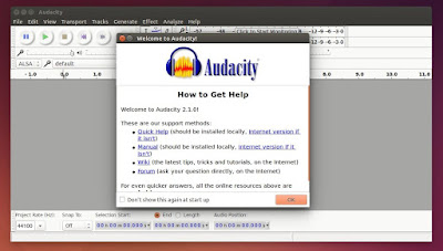 Audacity computer software
