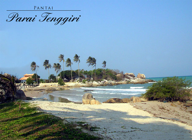 Objek wisata Pantai Parai Tenggiri Bangka Belitung