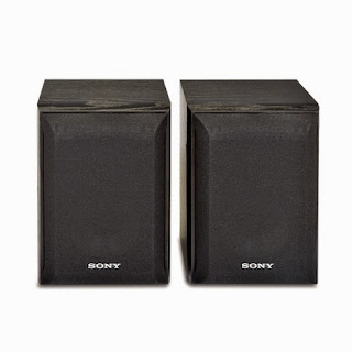 New Sony SS-B1000-BLK 120 Watt Bookshelf Speakers