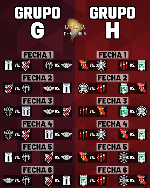 Fixture de la Copa Libertadores 2023