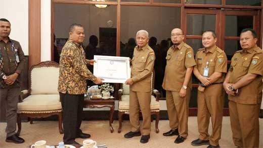 Bupati Asahan Audiensi dengan BPMP Sumatera Utara
