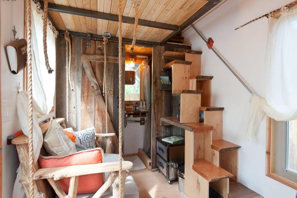 tiny house stairs