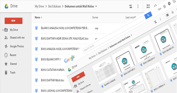 Format Contoh Dokumen untuk Wali Kelas  Download File 