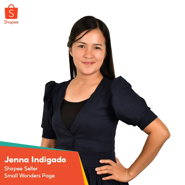 Jenna Indigado, owner of Small Wonders Page