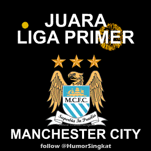 ... City Juara Liga Primer DP BBM City ~ Gambar Humor DP BBM Lucu