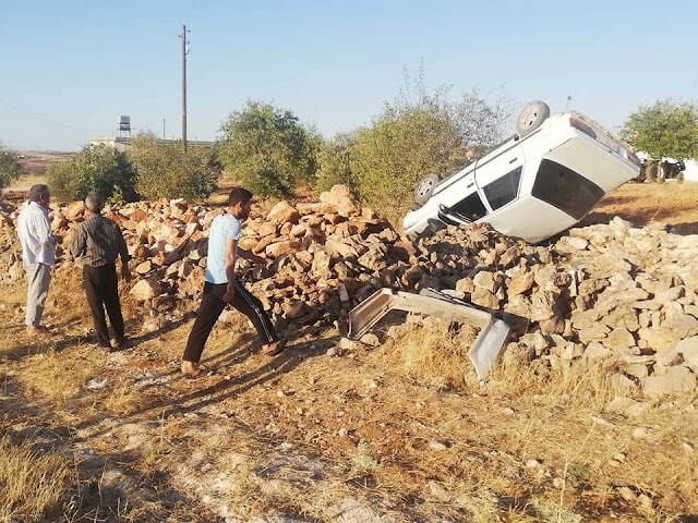 Bozova kırsalında trafik kazası