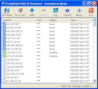 proxyShell Hide