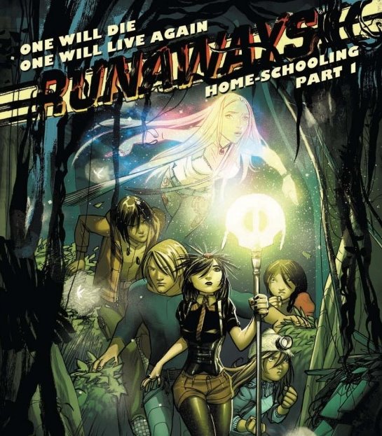 I like Runaways, but Nico doesn't exactly look Asian. It's a common problem with Marvel's heroines of color. Storm is apparently a member of the only tribe in Kenya that's blue-eyed and stringy-haired.