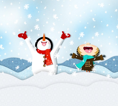 Cool anime Christmas-desktop-wallpapers