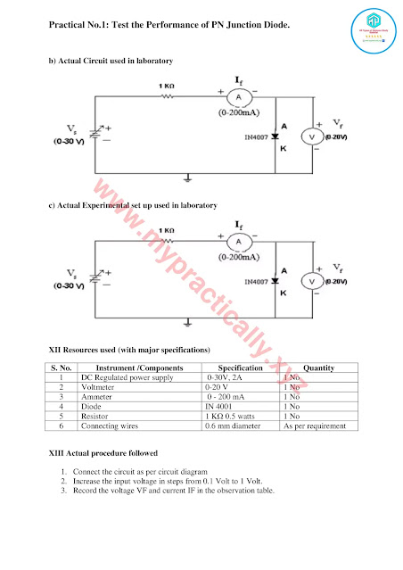 22213 Elements of Electronics| EOE | Lab Manual Answers | Msbte Lab Manual Answers