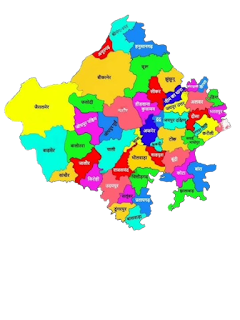 Rajasthan New Map