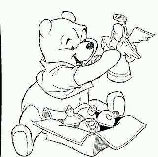 Dibujos de Winnie Pooh para Pintar, parte 3