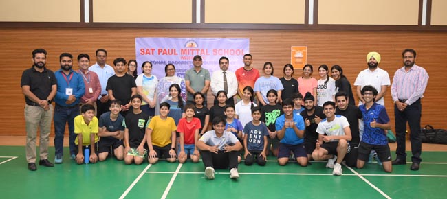 Sat Paul Mittal School Successfully Hosts ASISC Zonal Level Badminton Competition