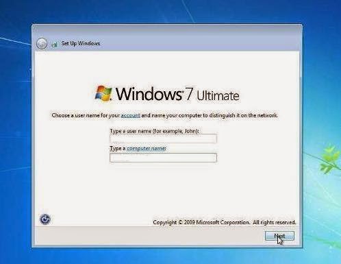 Cara Instal Windows 7 yang benar disertai gambar