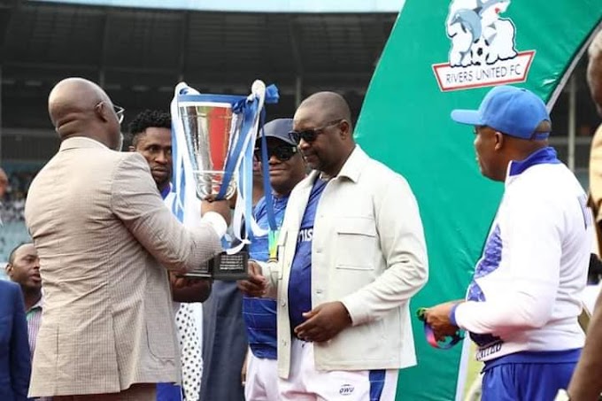 Rivers State government to host the reigning champions of the Nigeria Professional Football League (NPFL) Rivers United