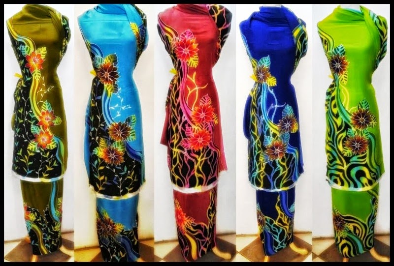 ZQ Batik Kepuasan Anda Inspirasi Kami Baju Kurung Batik 