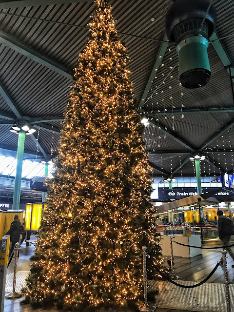 Christmas at Amsterdam Schiphol Airport