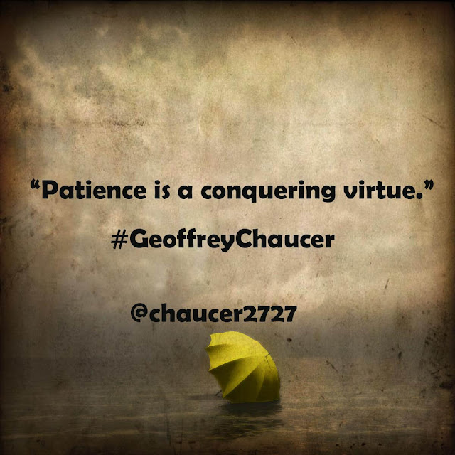 Patience is a conquering virtue.