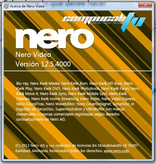 Nero Video 12.5.01000 Español Final 