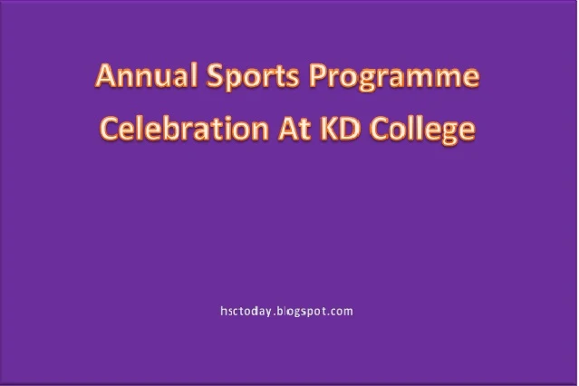Report on Annual Sports Day Celebration