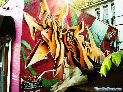 New Style 3D Graffiti Design Wallpaper,graffiti art,graffiti murals