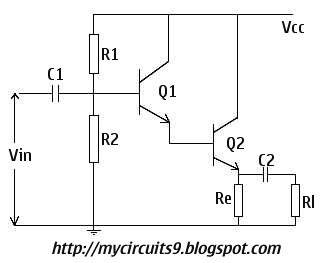 darlington amplifier circuit