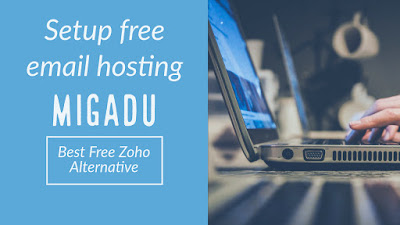 setup migadu free email hosting