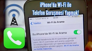 Iphone woWiFi Özelliğini Kullanmak