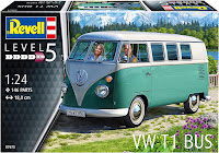 Revell 1/24 VW T1 Bus (07675) Colour Guide & Paint Conversion Chart