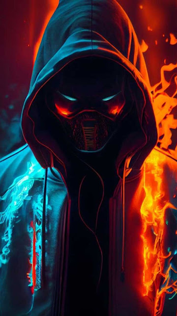 Fire Ice Superpowers Hoodie iPhone Wallpaper