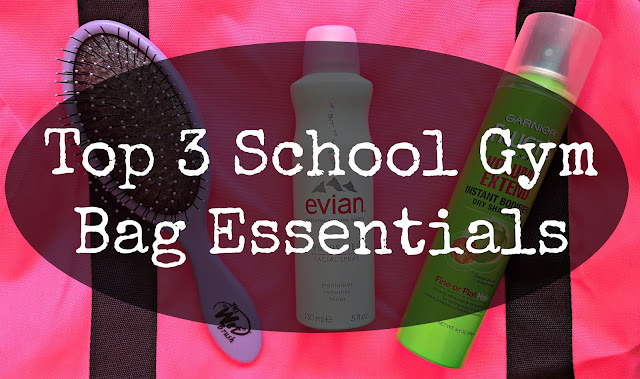 Top 3 School Gym Bag Essentials