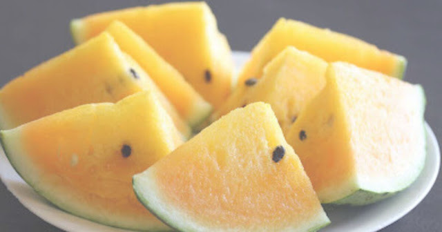 Yellow watermelon