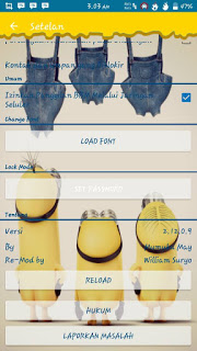 BBM Mod Minion v2.12.0.9 Apk Terbaru 2016