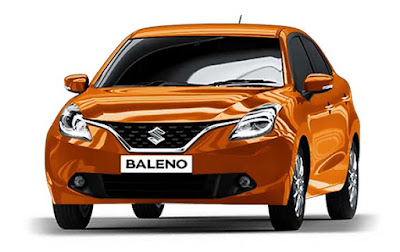 New 2016 Maruti Suzuki Baleno front side view