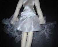 doll ballerina skirt making tutorial
