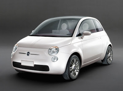 upcoming white color 2013 Fiat 500 wallpaper