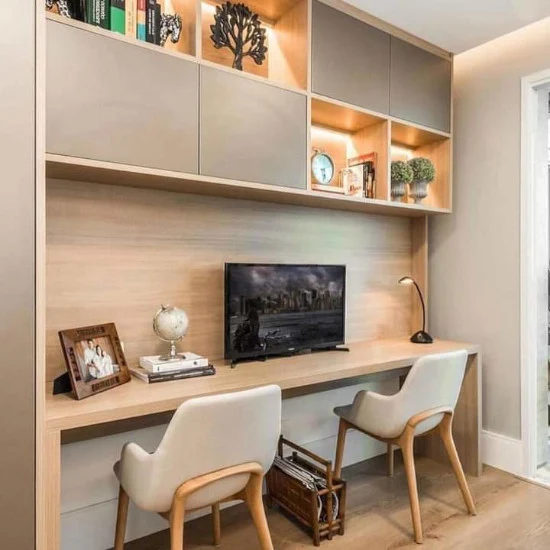 contoh ruang kerja modern minimalis di rumah