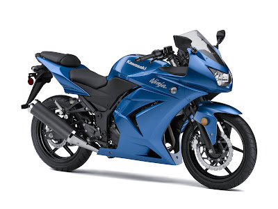 2010 Kawasaki Ninja 250R Blue Color