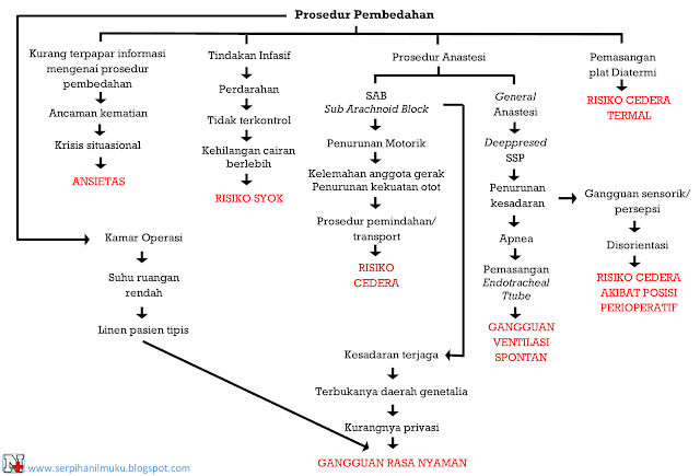 Bagan Prosedur Operasi Hingga Diagnosis Keperawatan