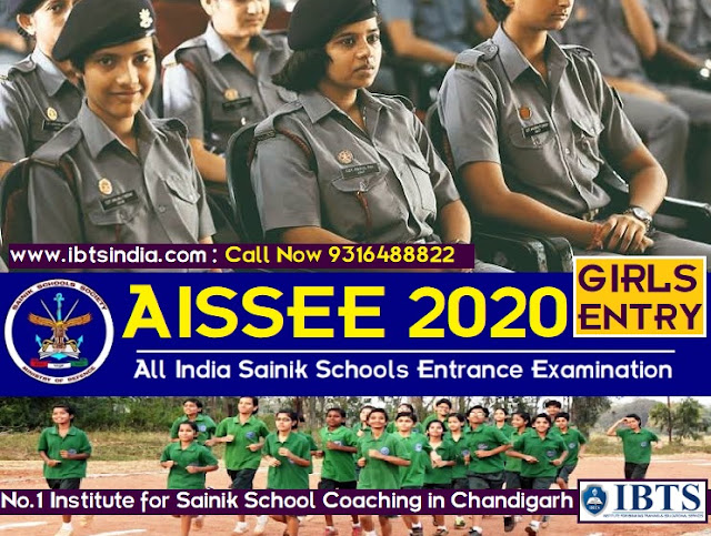 AISSEE 2020: Sainik School Admission For Girls : Apply Here Now