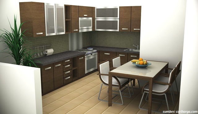 35 Gambar Desain Dapur Minimalis Ukuran 2x3 Paling Disukai 100