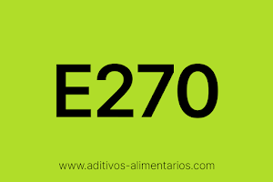 Aditivo Alimentario - E270 - Ácido Láctico