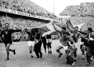 Brasil paseando la bandera sueca